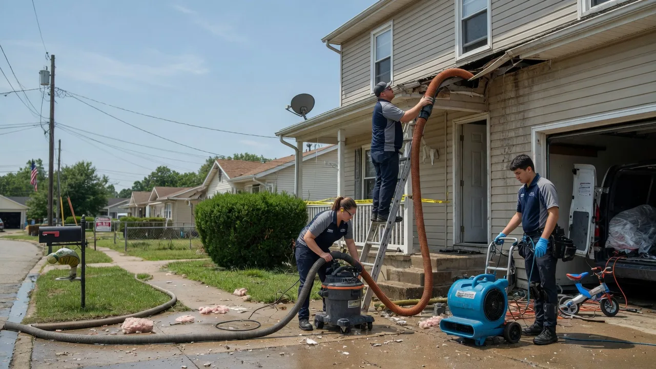 Water Damage Restoration in Boston, KY near me